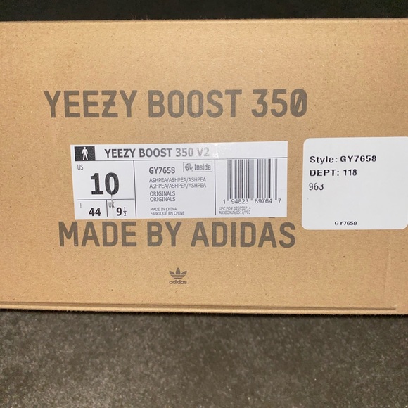 Yeezy Boost 350 v2 Ash Pearl - Picture 8 of 11